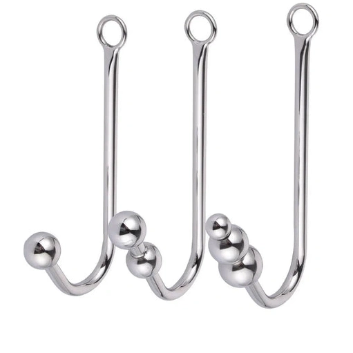 Elegant Collar Hook 5334 Anal and with Beaded Cuffs 0724